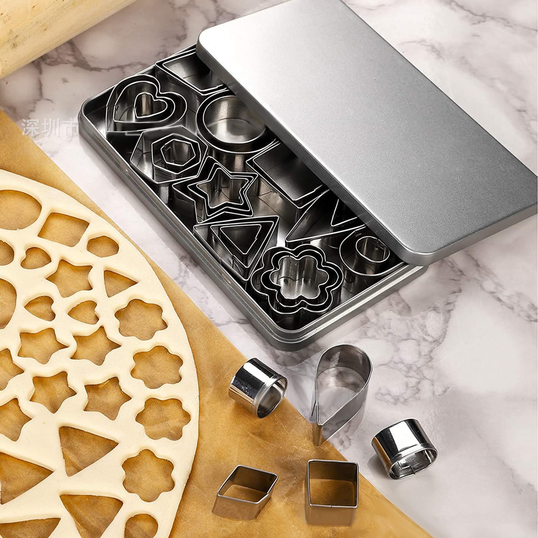 Cookie Mould Cutter 27Pcs thumbnail 5