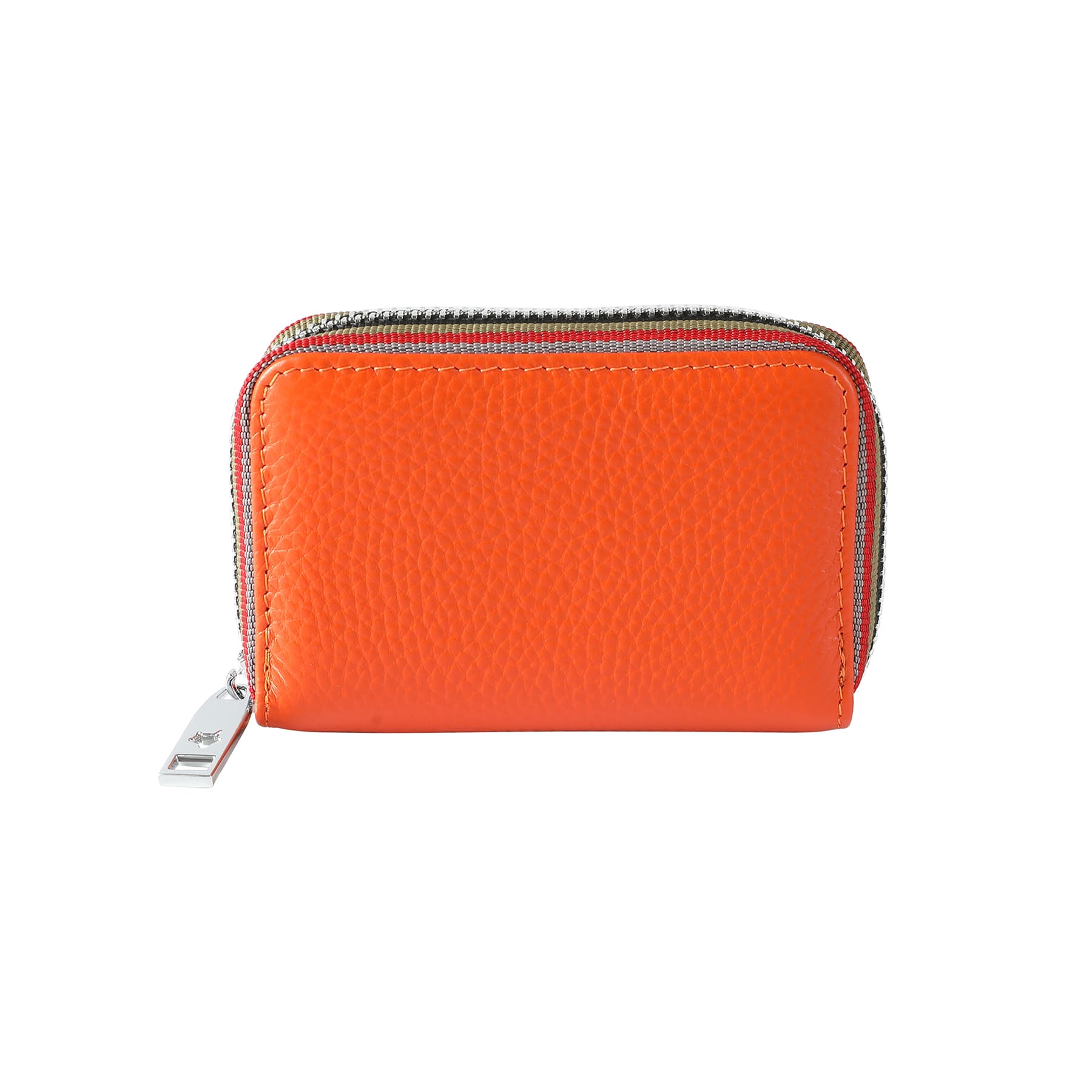 Leather Credit Card Wallet with Zipper thumbnail 15