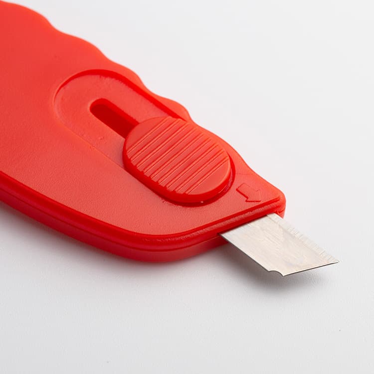 Mini Retractable Knife Box Cutter Letter Opener Keychain thumbnail 2