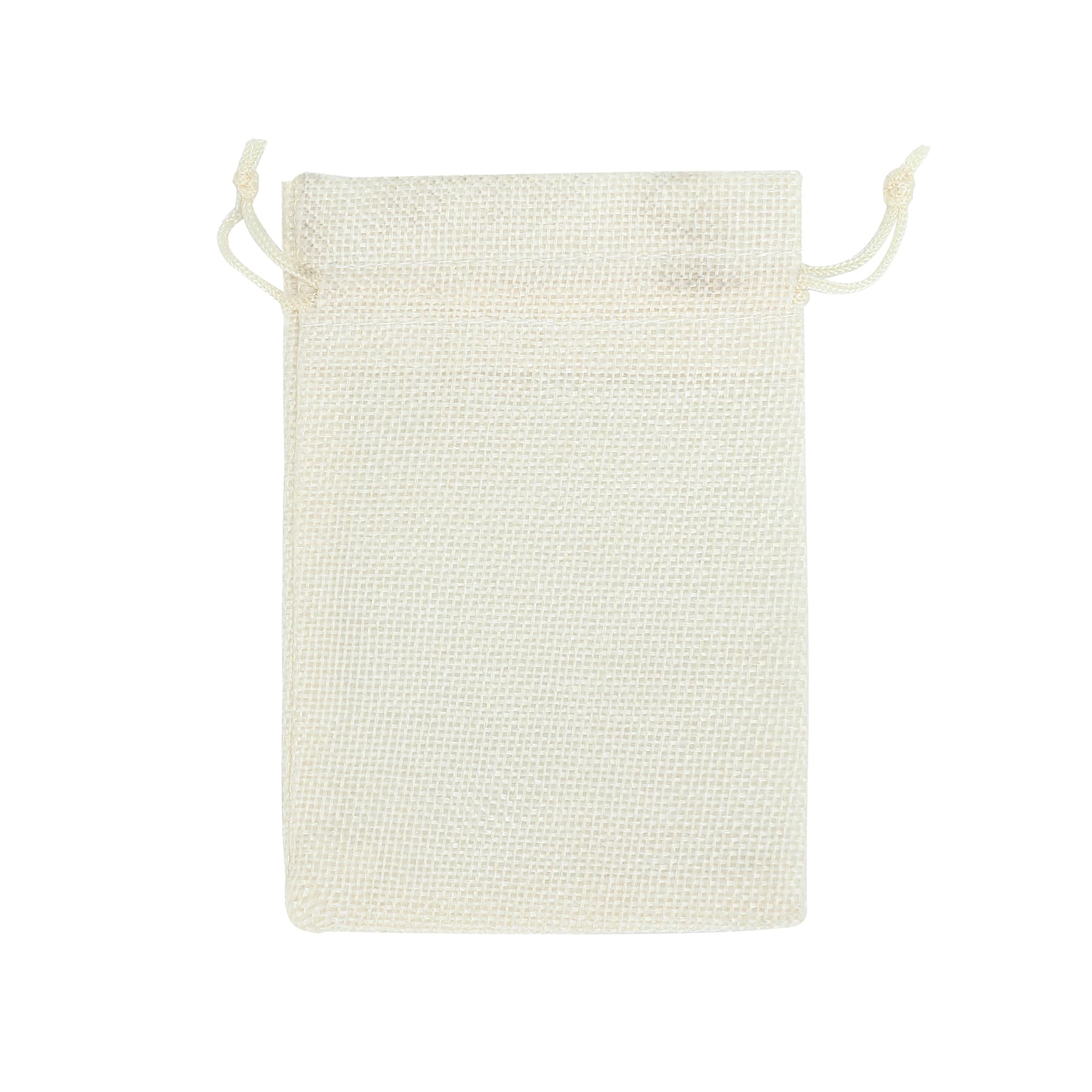 Custom Burlap Gift Bag 4"X6" thumbnail 6