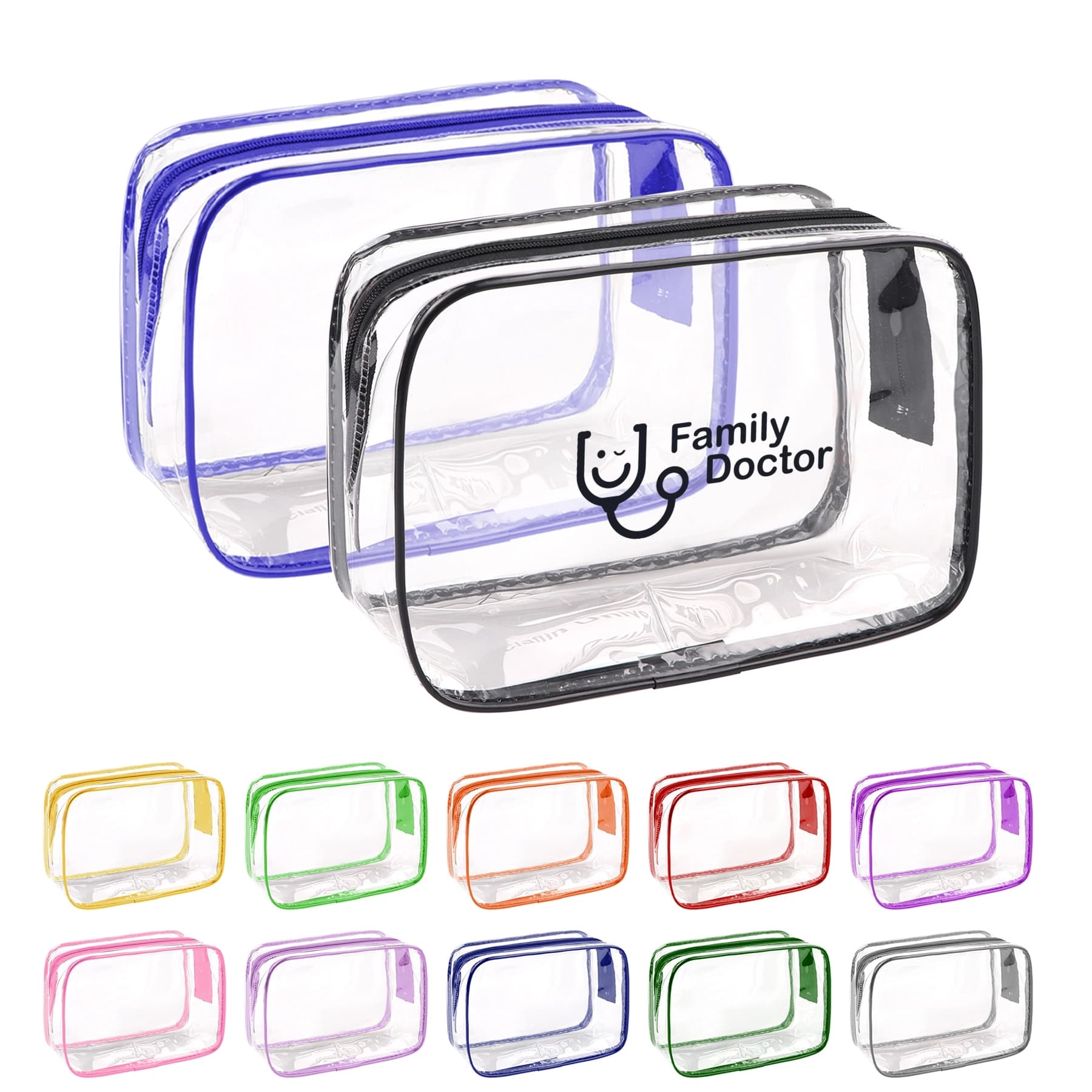 Transparent PVC Cosmetic Bag thumbnail 7