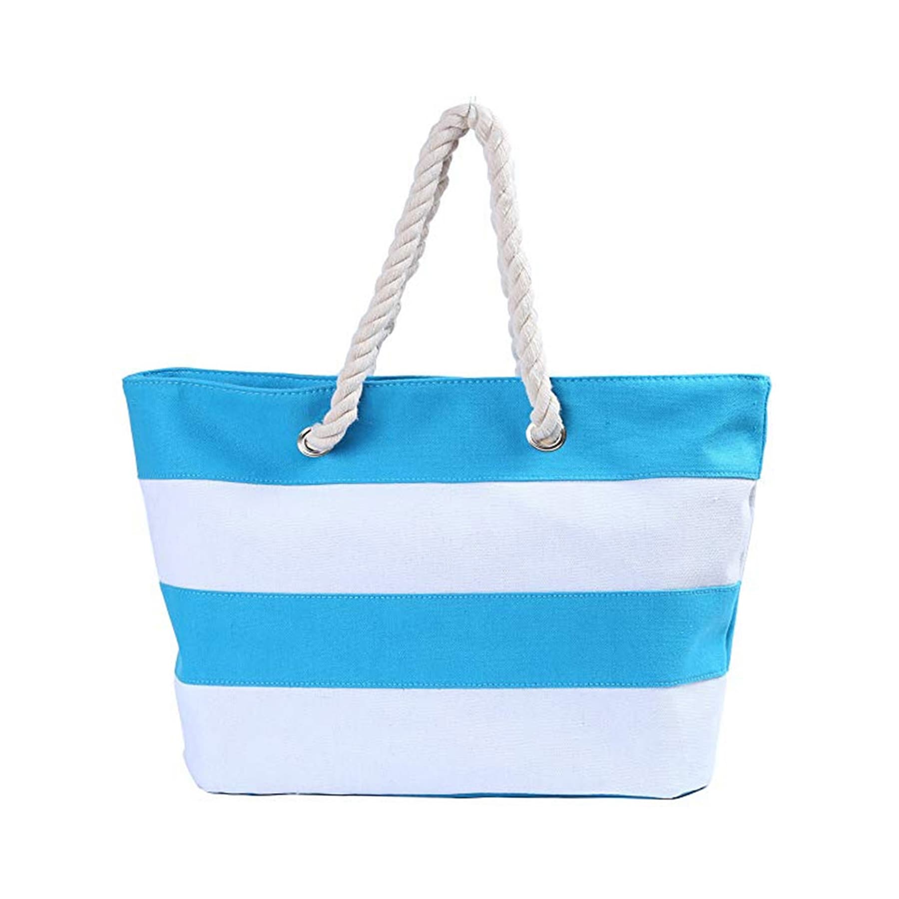 Striped Canvas Tote Bag thumbnail 4