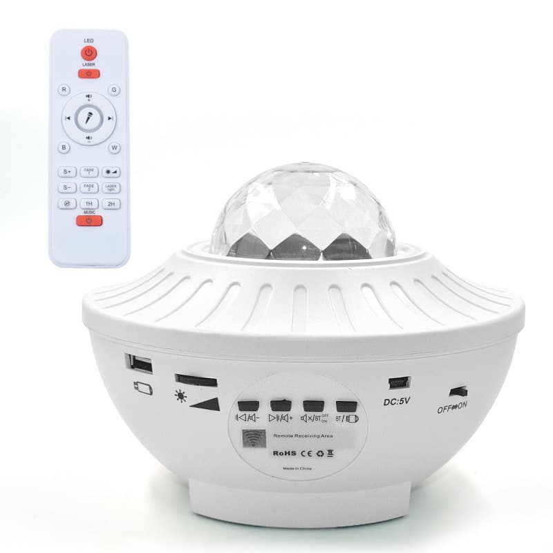 Sky Galaxy Ocean Wave Projector Light with Remote Control thumbnail 6