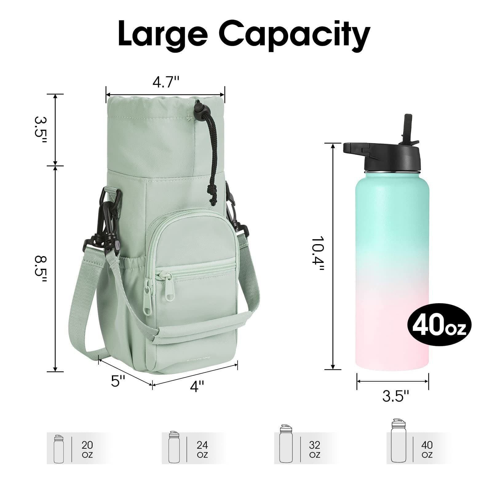 32oz 40oz Custom Insulated Water Bottle Holder with Strap thumbnail 9