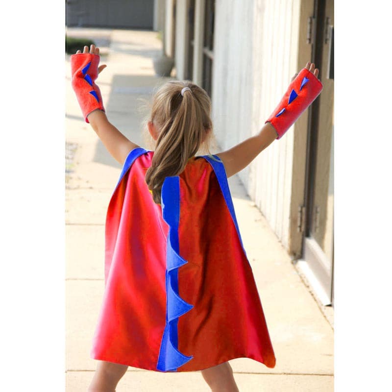 Toddler Cute Dinosaur Dress-Up Cape With Arm Cuff thumbnail 3