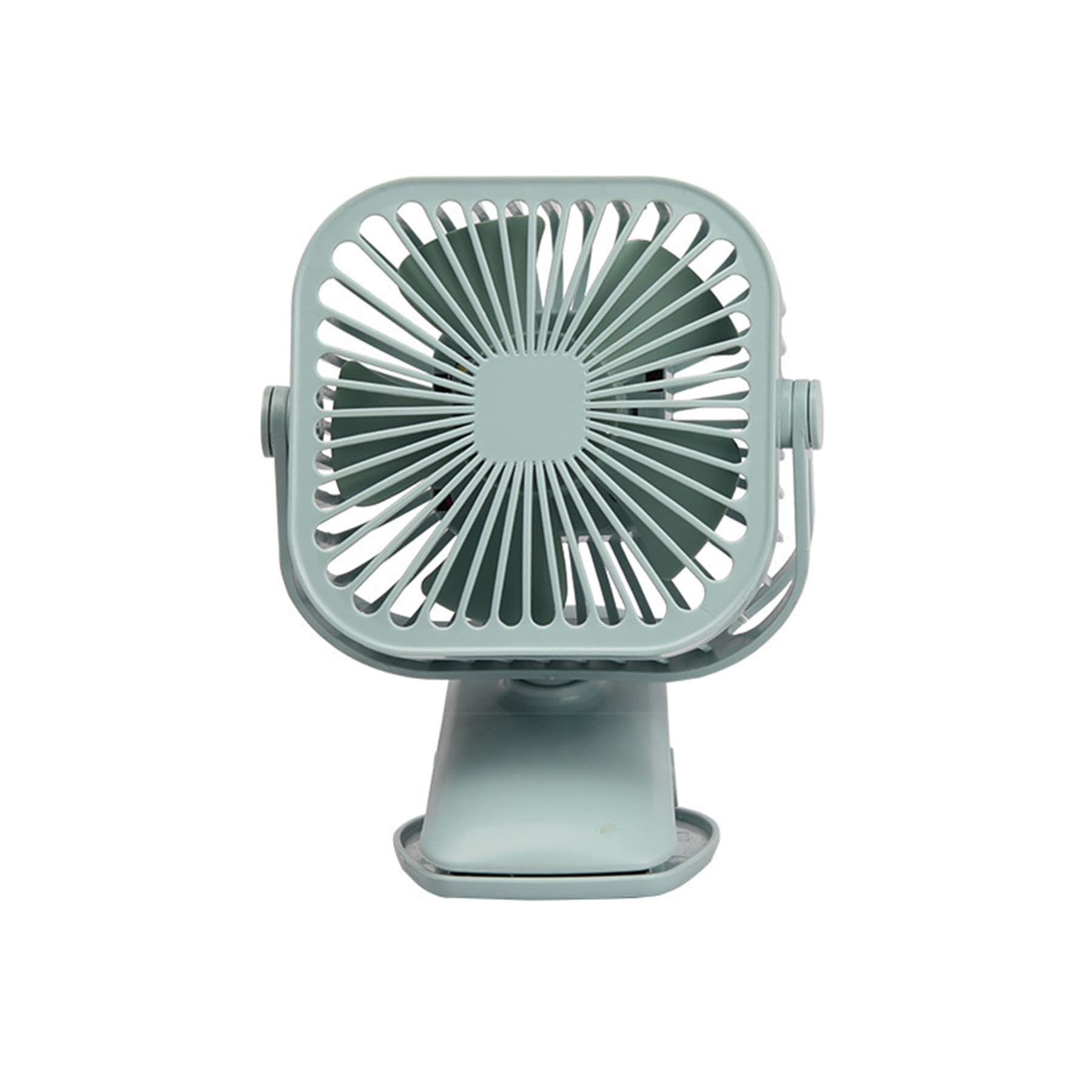 Rechargeable USB Desk Clip Fan w/ LED Light thumbnail 3