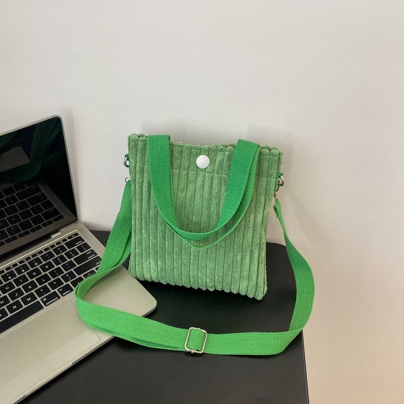 Corduroy Crossbody Mini Tote Bag thumbnail 12