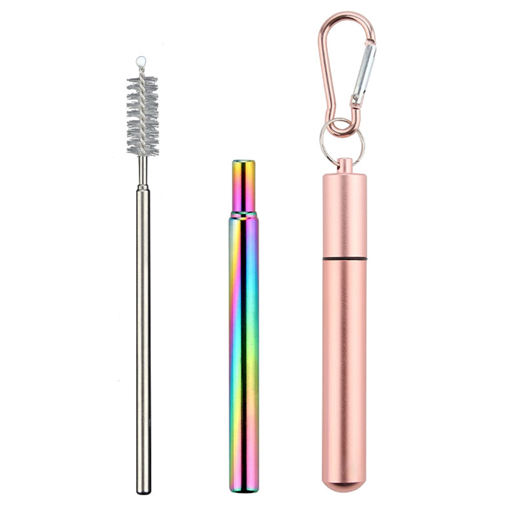 Portable Reusable Metal Straw  thumbnail 3