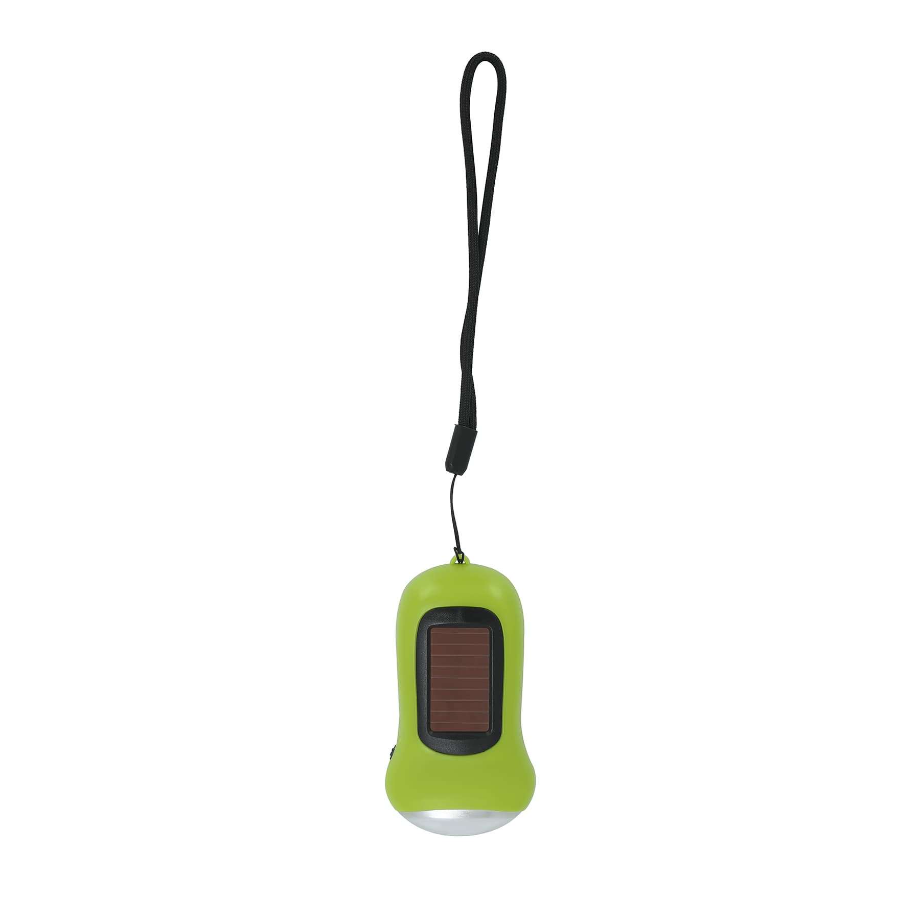 Portable Mini Solar Hand Crank Generator Flashlight