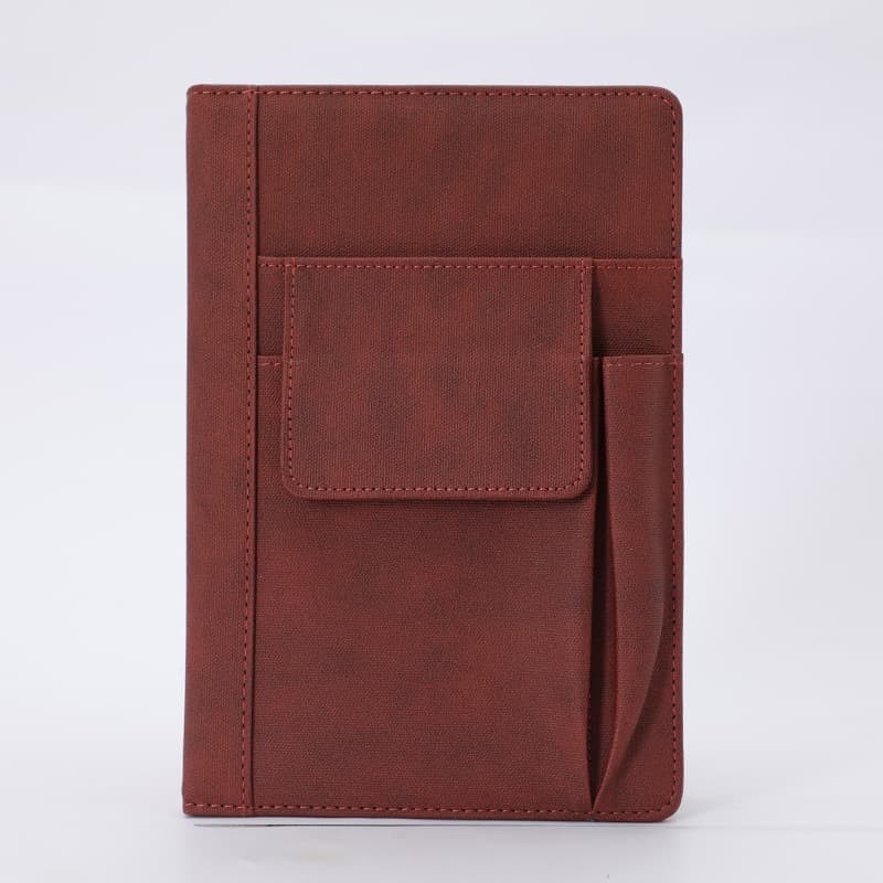 200 Pages Thick Paper Notebooks With Front Pen Pockets thumbnail 3