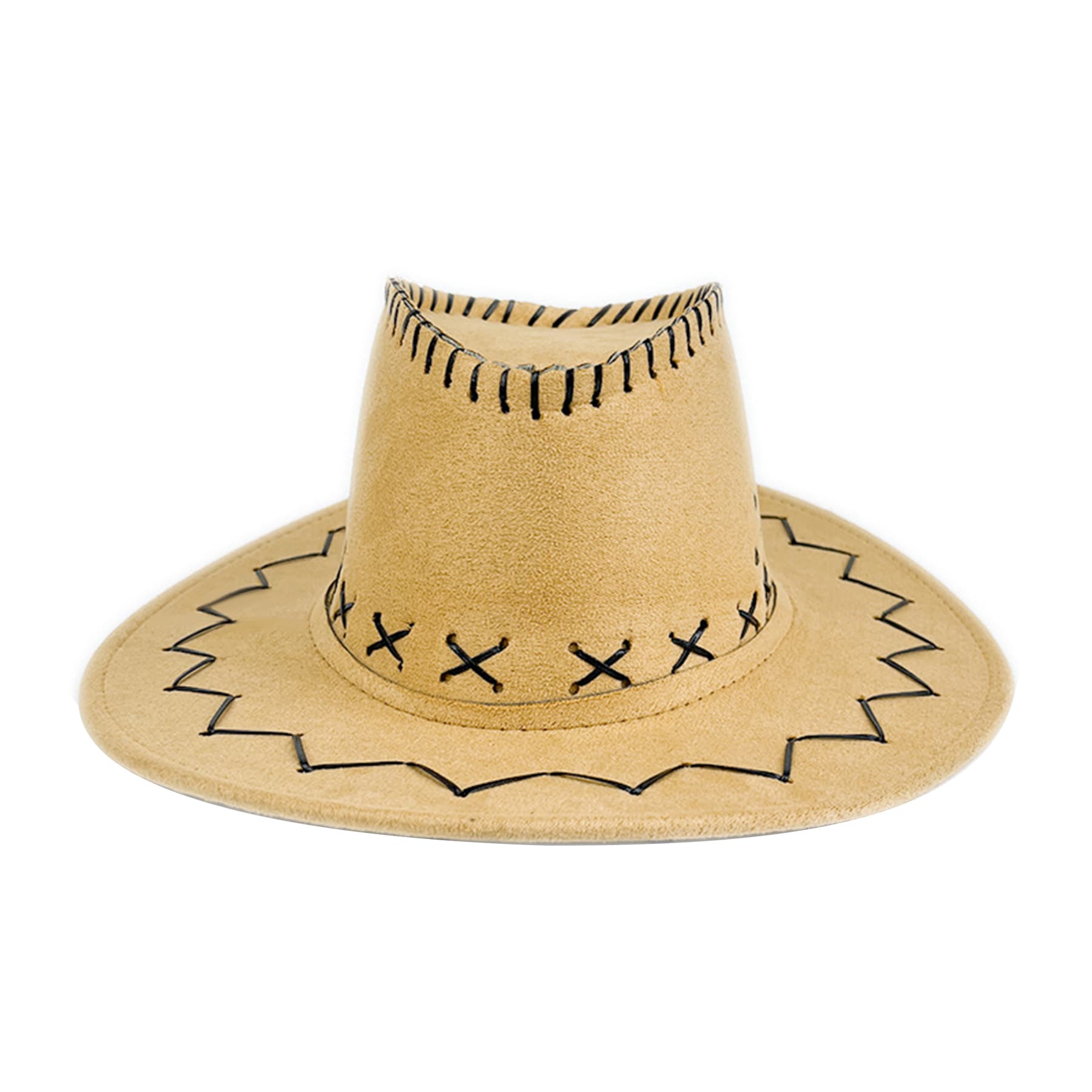 Wide Brim Suede Cowboy Hats thumbnail 3