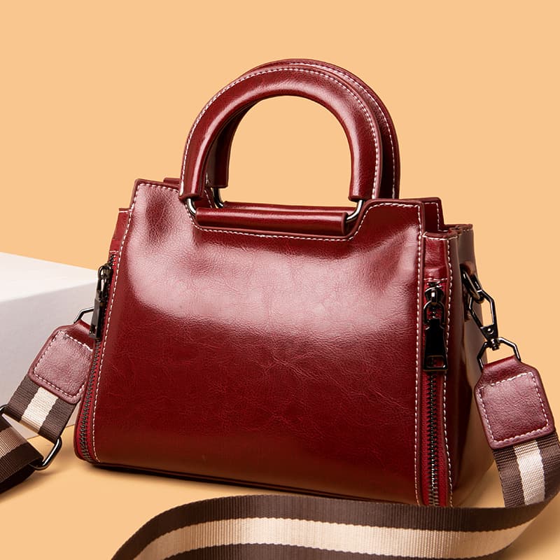 Fashion Genuine Leather Crossbody Bag For Woman thumbnail 8