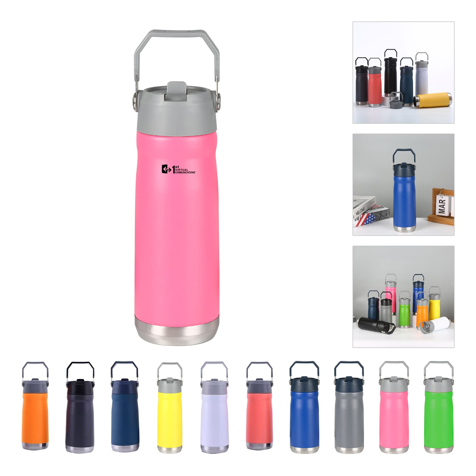 304 Stainless Steel Straw Portable Insulation Cup