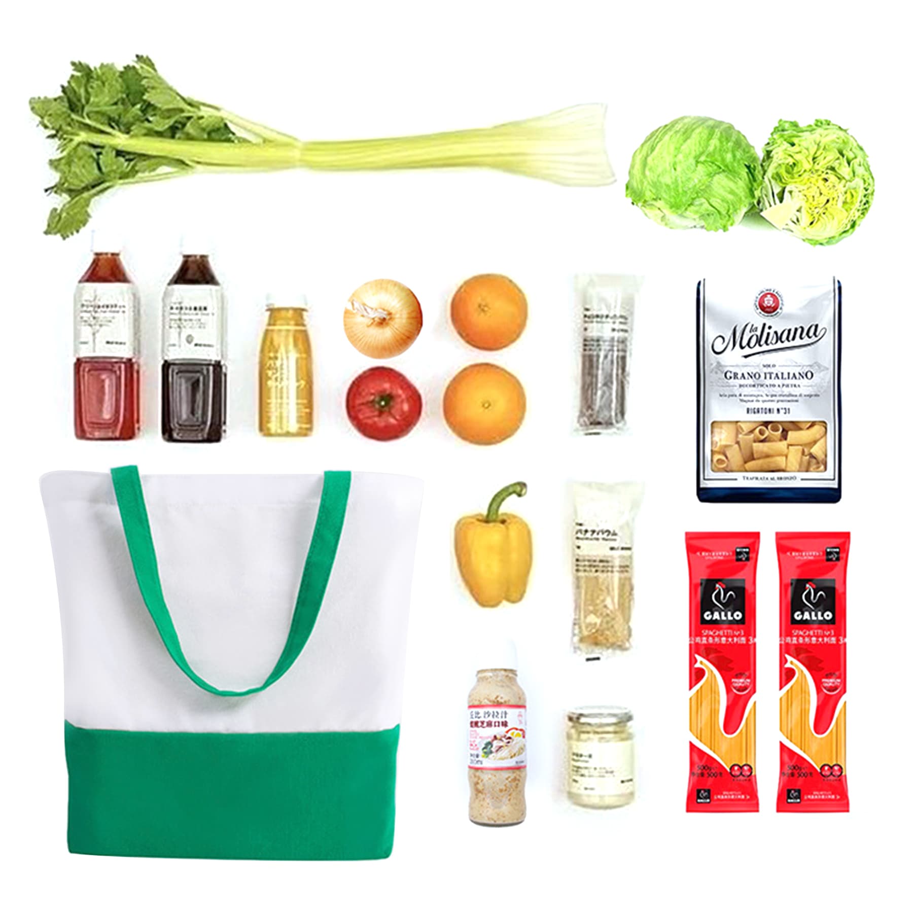 Custom Two-Tone Canvas Tote Bag thumbnail 5