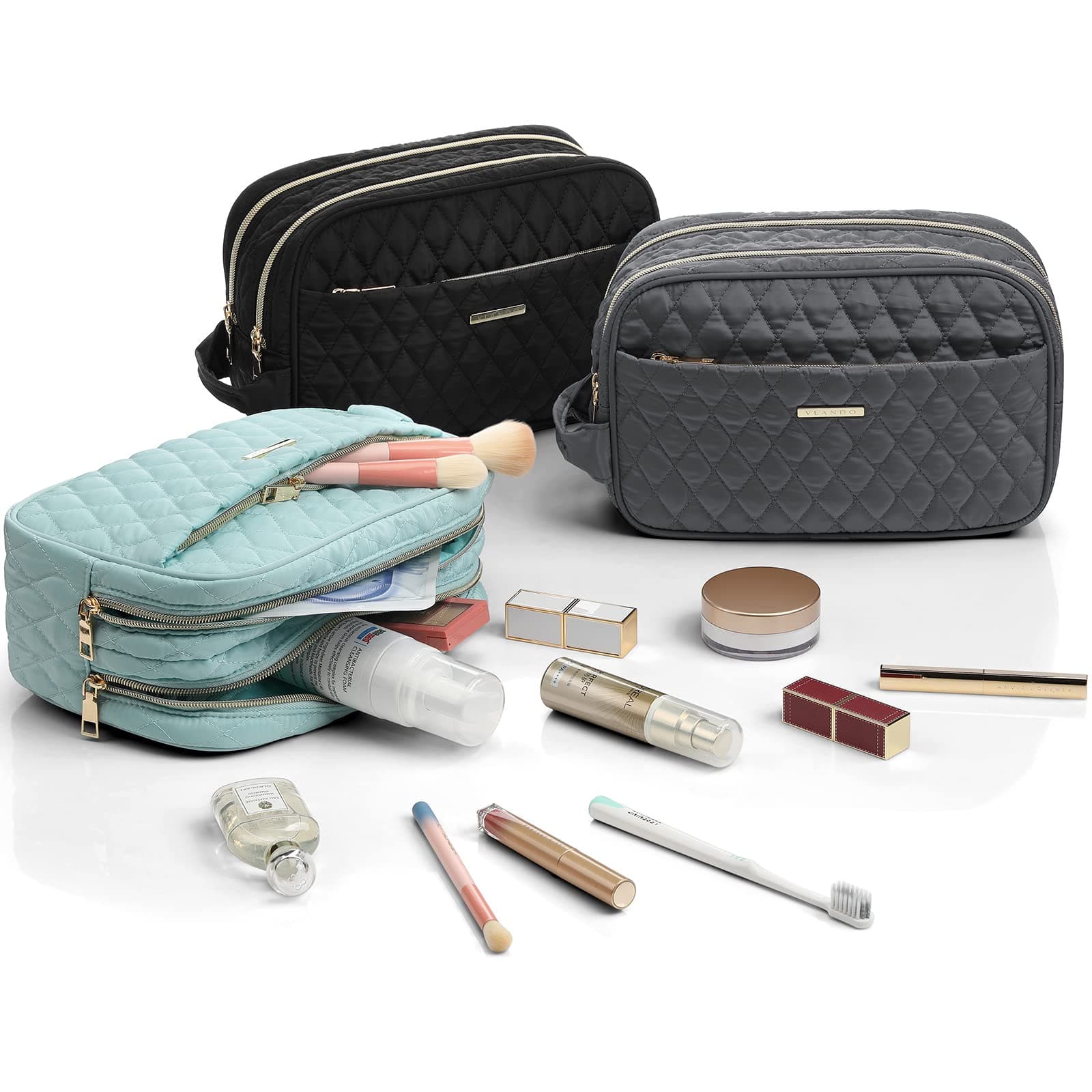 Large Capacity Travel Cosmetic Bag thumbnail 5