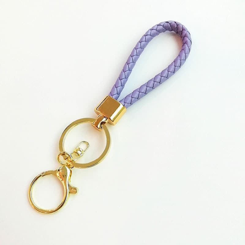 Braided PU Leather Keychain thumbnail 13