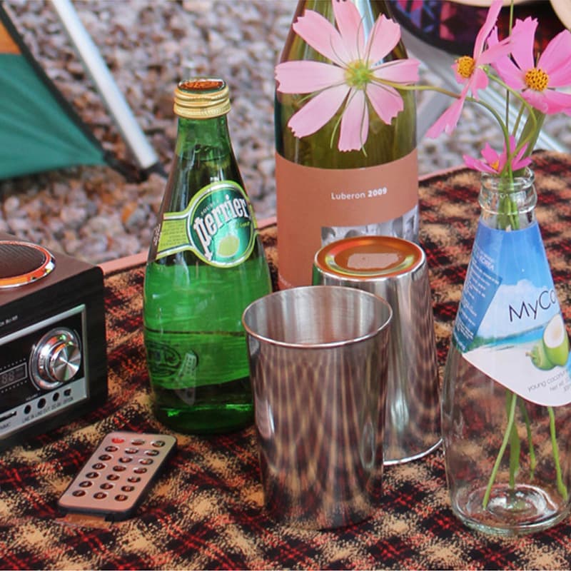 Stainless Steel Drinking Cups Set thumbnail 5