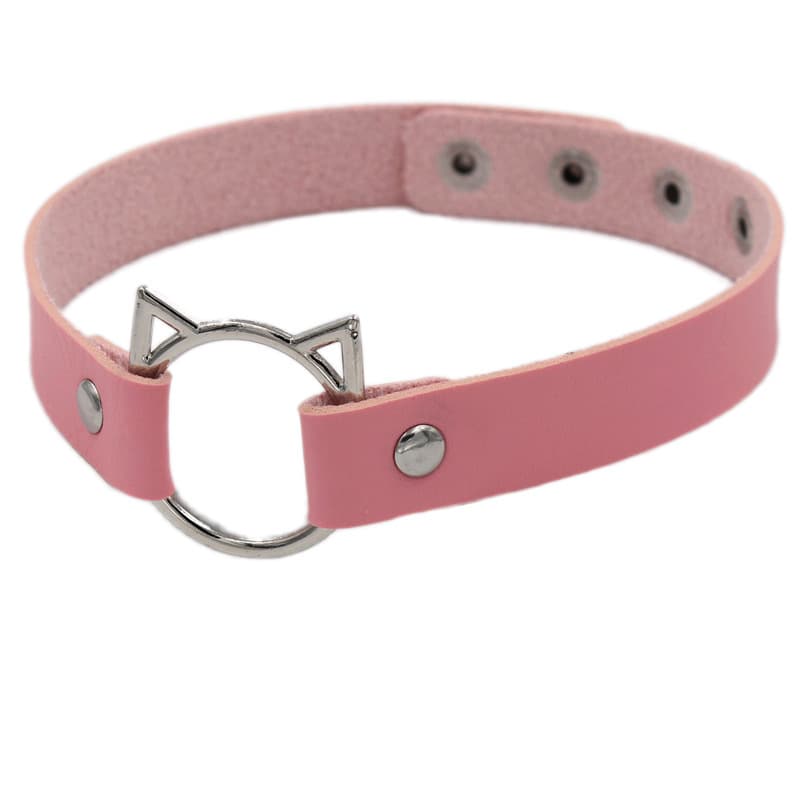 Punk Gothic Stylish PU Leather Bracelet/Choker for Men Women thumbnail 3