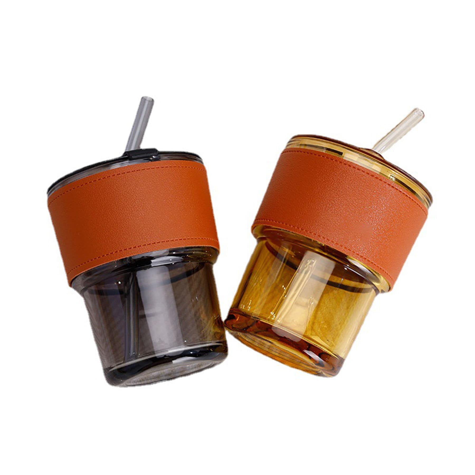 Coffee Cup With Cap And Straw thumbnail 2