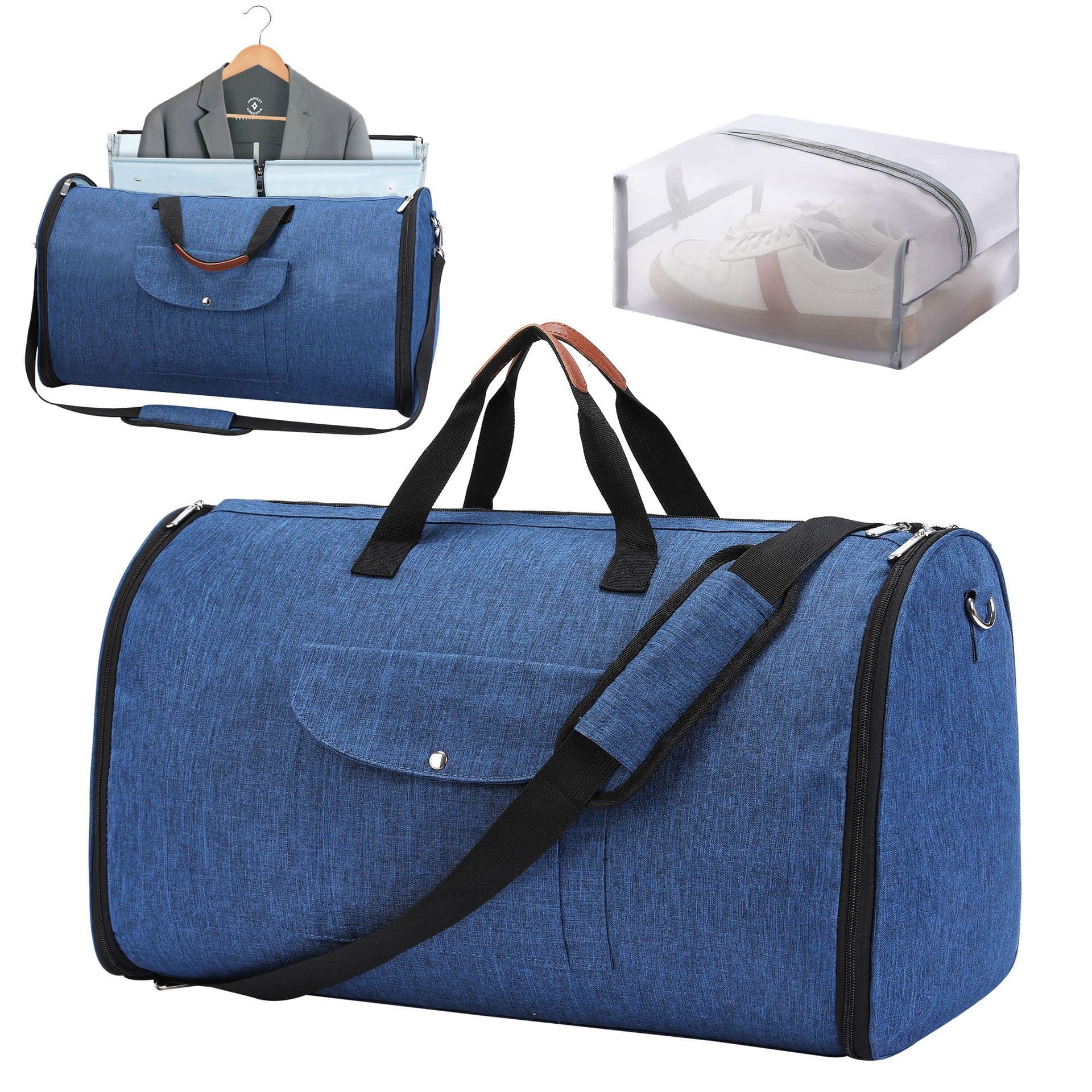 4 in 1 Hanging Suit Convertible Travel Carry on Garment Bag thumbnail 5