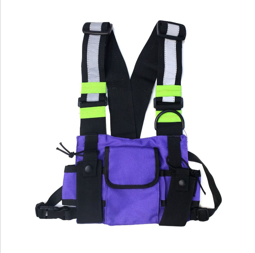 Radio Chest Rig Bag Holster Harness Pack For Man Woman thumbnail 2
