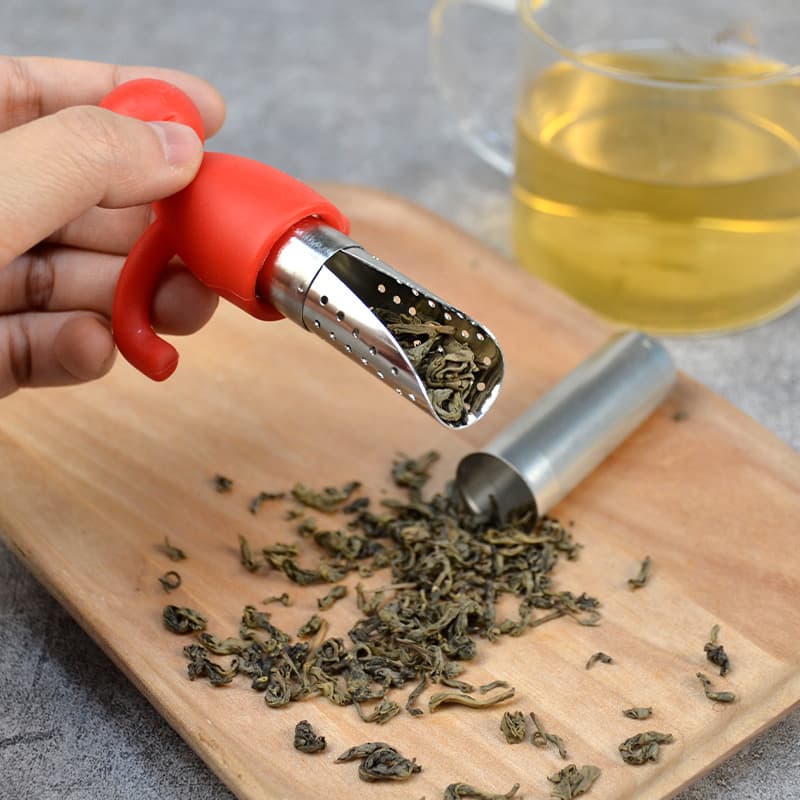 Stainless Steel Silicone Tea Drainer thumbnail 3