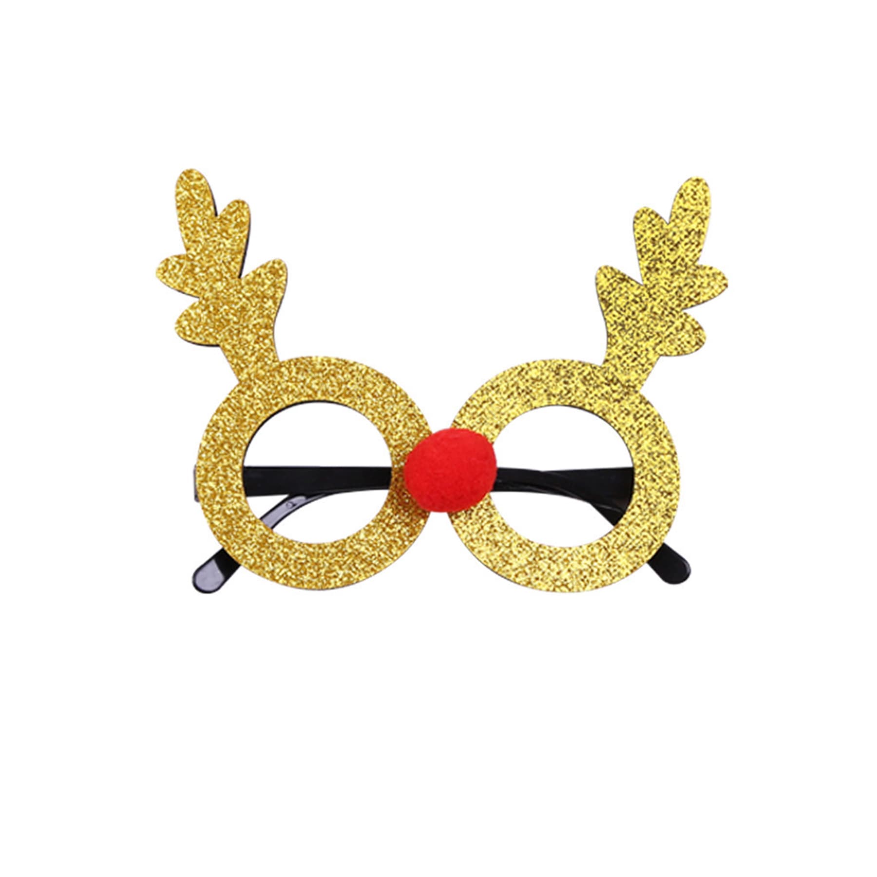 Christmas Decorated Plastic Glasses thumbnail 5