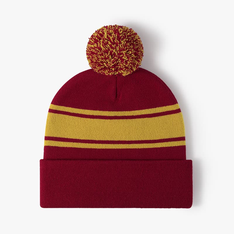 Youth Custom Knit Pom Beanie thumbnail 2