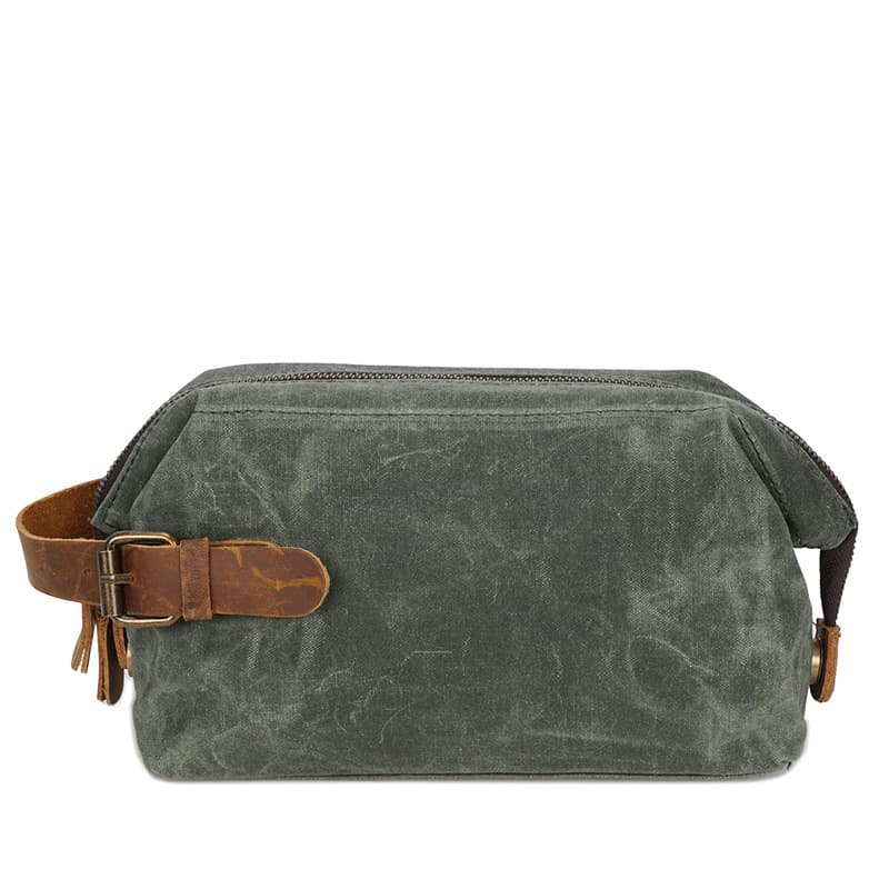 Waxed Canvas Toiletry Bag thumbnail 8