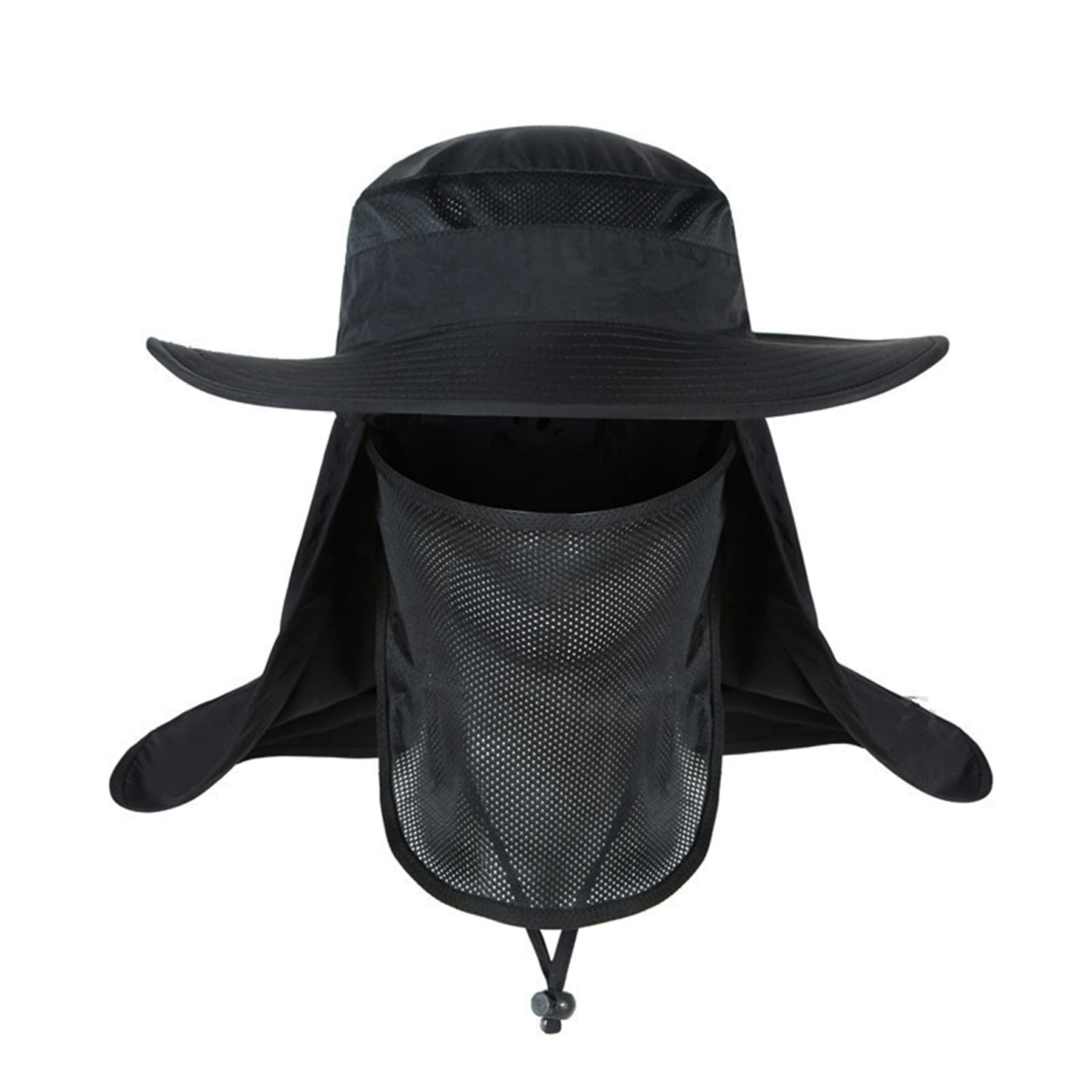 Boonie Cap Bucket Hat W/Removable Facial Mask thumbnail 4