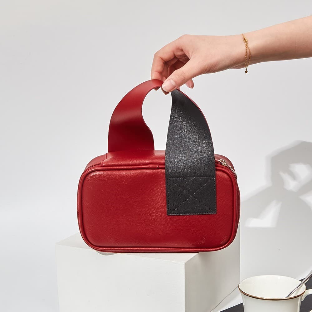 Fake Leather Handbag Makeup Bag thumbnail 7
