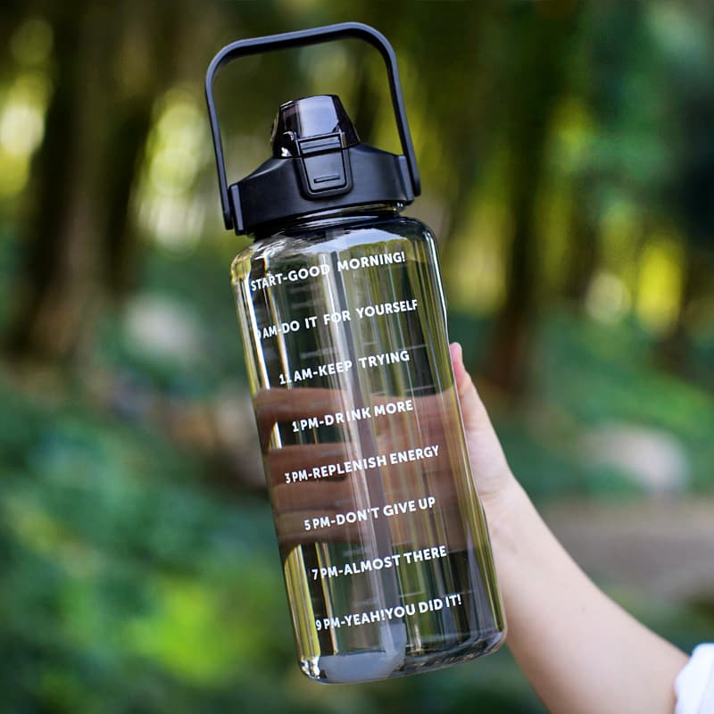 2L Sports Water Bottle With Time Marker thumbnail 11