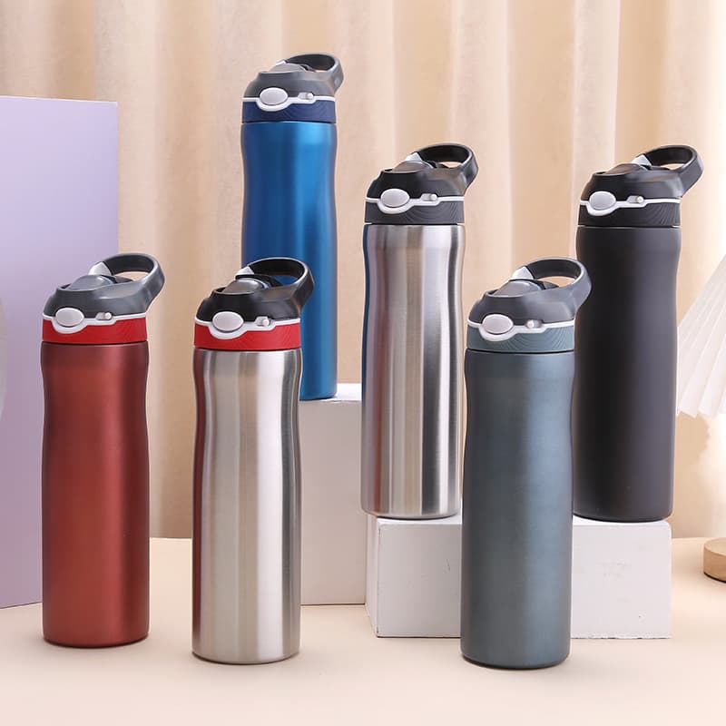 Insulated Water Bottle with Straw Lid 20 oz thumbnail 7