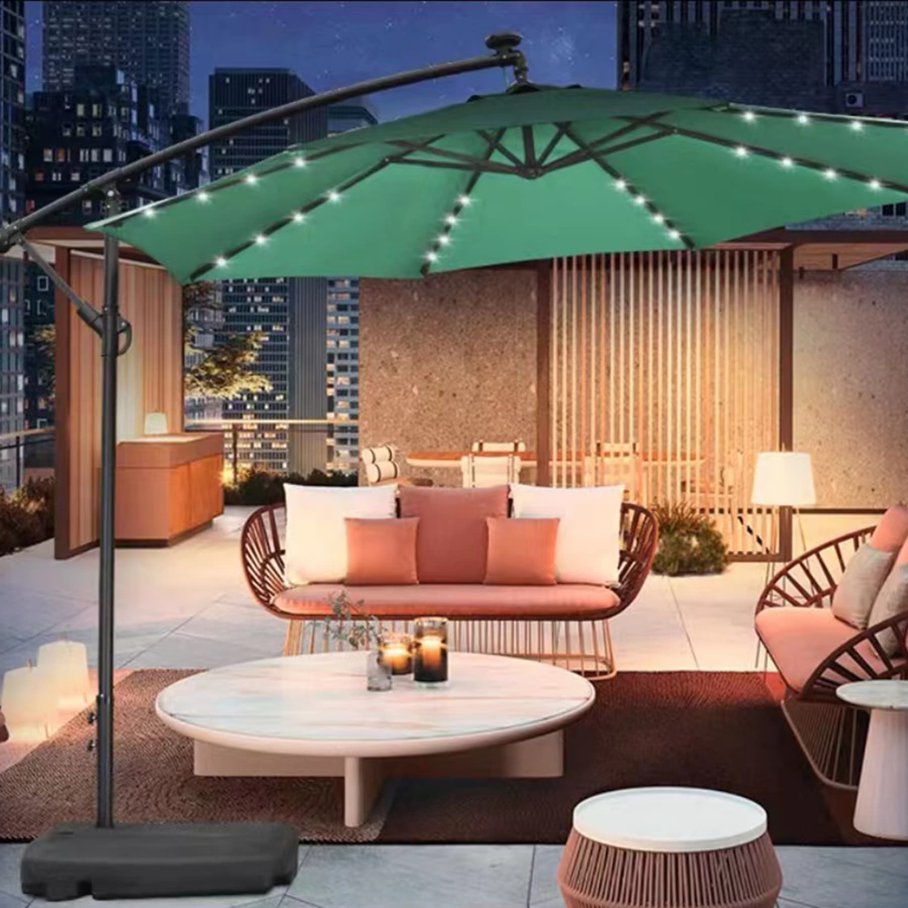 9 Ft Cantilever Patio Umbrella thumbnail 3