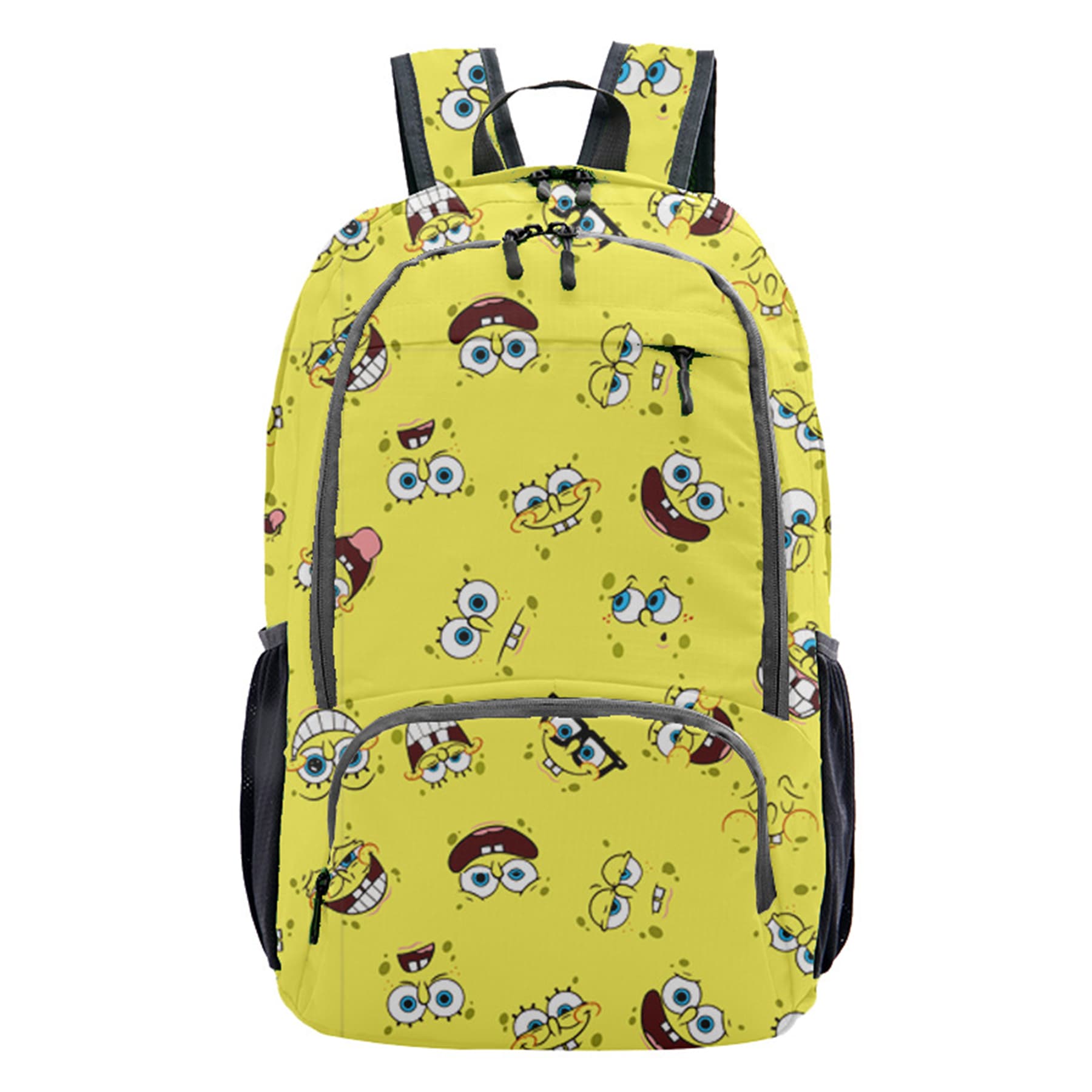 MOQ 50 PCS Full Color Packable Backpack For Travel School