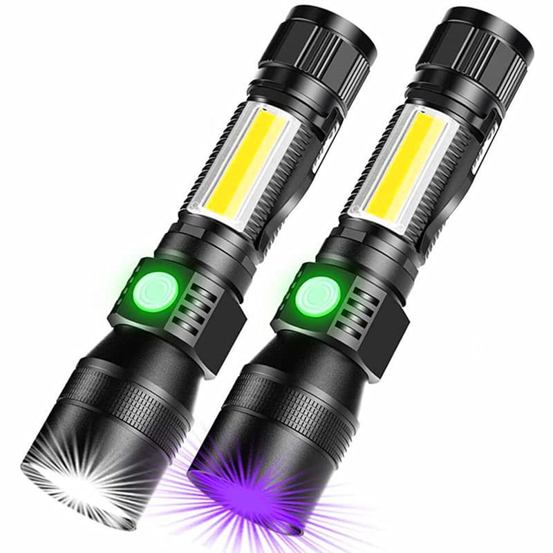 Super Bright Magnetic Flashlight With Cob Work Light thumbnail 3