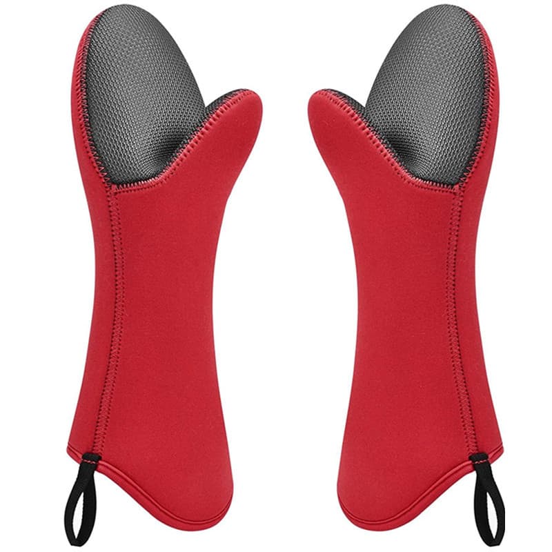 Neoprene Oven Glove Extra Long Non-Slip Heat Resistant thumbnail 6