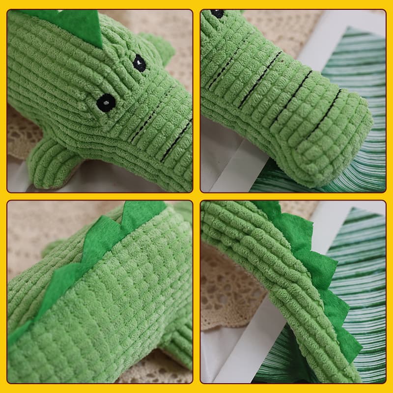 Pet Crinkle Dog Toy No Stuffing Animals thumbnail 5