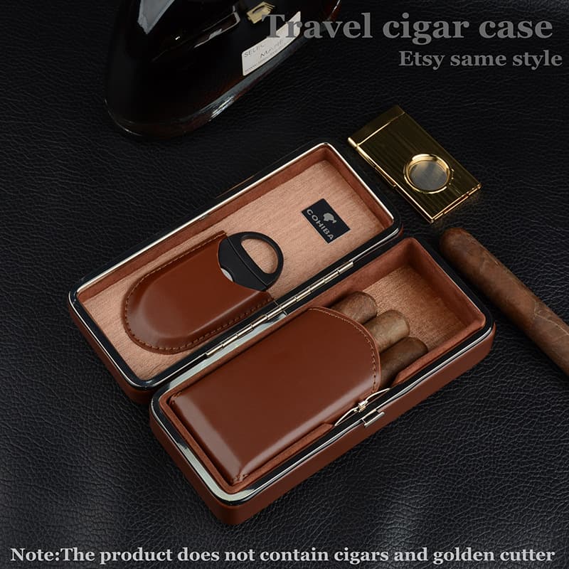 Cigar Travel Case With Cutter thumbnail 4