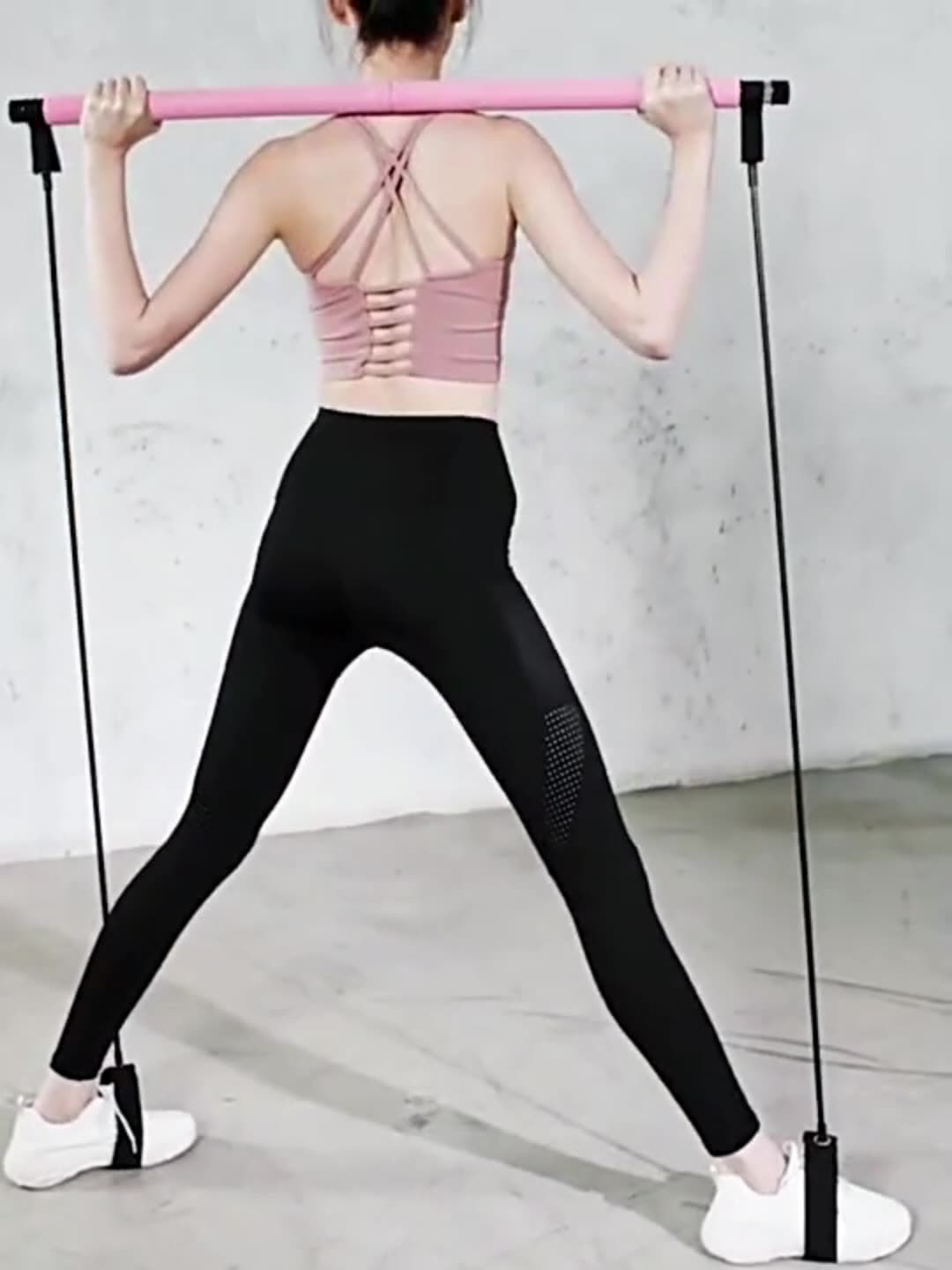 Pilates Bar Kit with Resistance Bands thumbnail 6