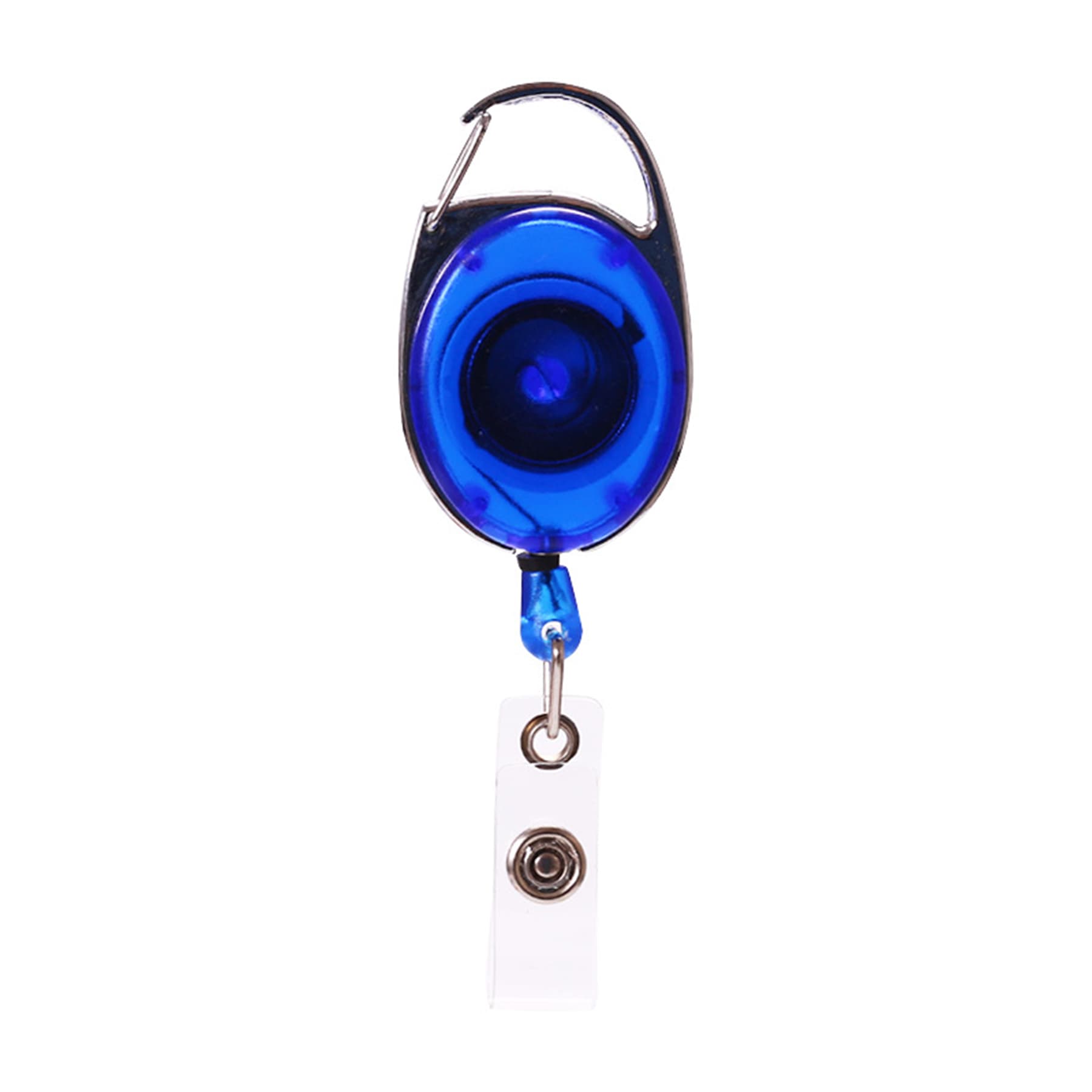 Oval Carabiner Badge Reel w/ Back Clip thumbnail 5