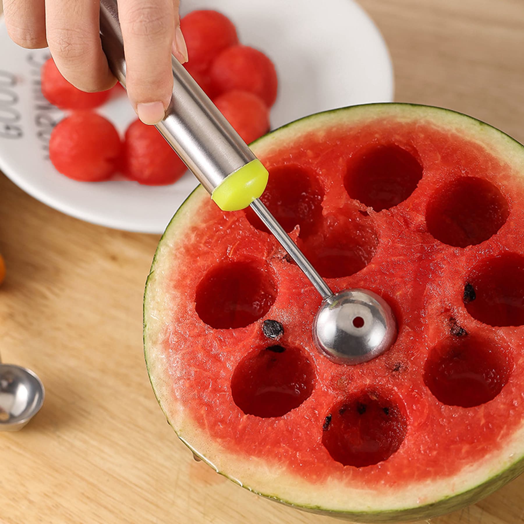 Stainless Steel Fruit Baller Scooper thumbnail 4