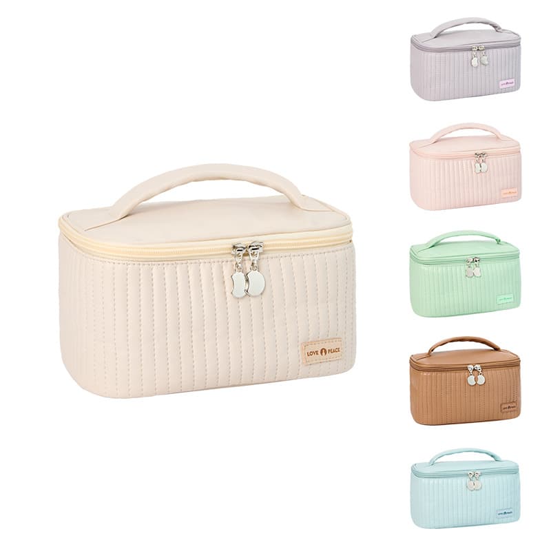 PU Leather Waterproof Makeup Bag thumbnail 3