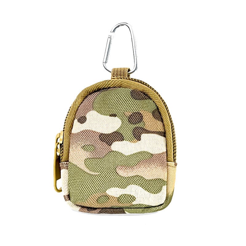 Outdoor Tactical Coin Purse Molle Keychain Pouch thumbnail 5