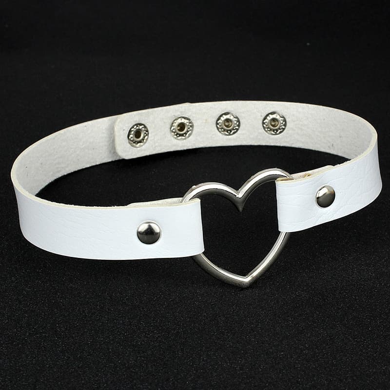 Punk Gothic Stylish PU Leather Bracelet/Choker for Men Women thumbnail 2