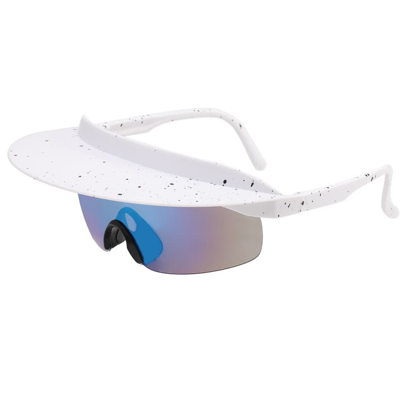 Riding Colorful Brimmed Sunglasses thumbnail 4