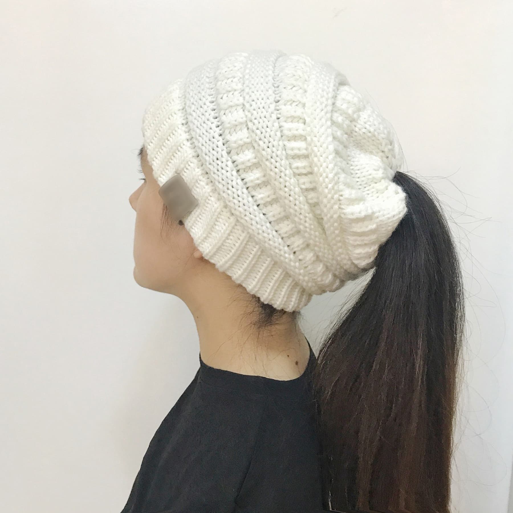 Beanie Multi Color Ribbed Hat Cap thumbnail 12