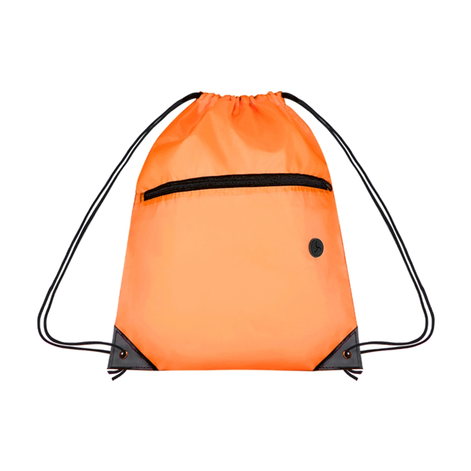 210D Cinch Bag w/Zipper pocket & Earbuds Slot thumbnail 14