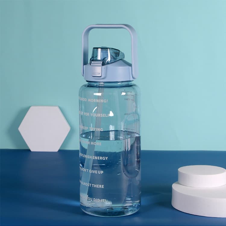 2L Sports Water Bottle With Time Marker thumbnail 3