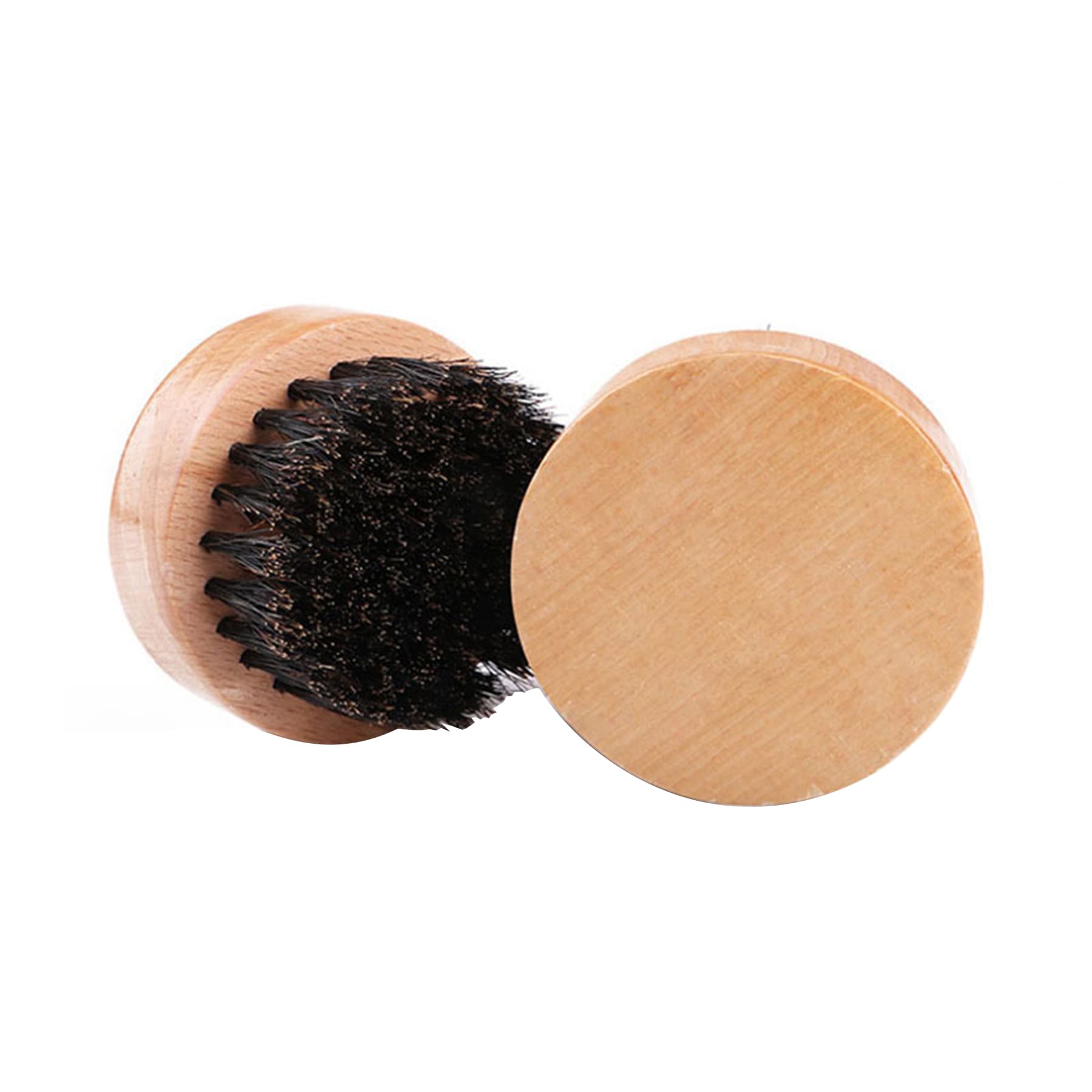 Round Bristle Beard Brush